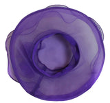 Kerry Large Organza Hat , Main Colour - Fuchsia Hot Pink