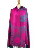 Alisia Pashmina Style Wrap, Colour - Teal