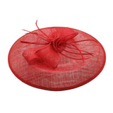 Selena Extra Large Hat Fascinator, Main Colour - Mustard