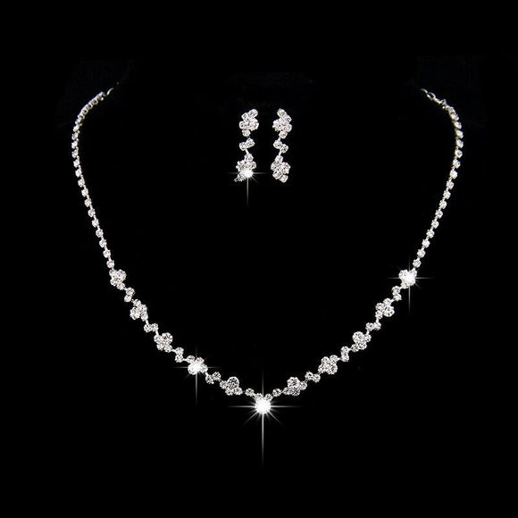 Leah Crystal Jewellery Set