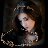 Alexa Gold Tiara Headband