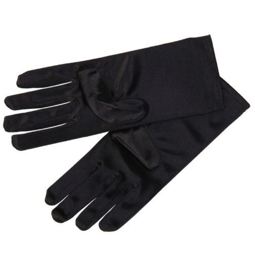 Ladies Short Gloves , Main Colour - Black