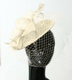 Isabella Headband Fascinator with Veil