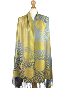 Alisia Pashmina Style Wrap, Colour - Mustard