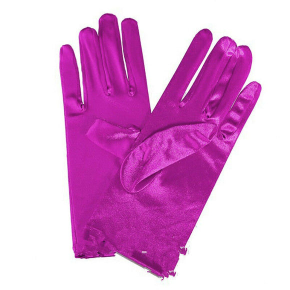Ladies Short Gloves , Main Colour - Pink
